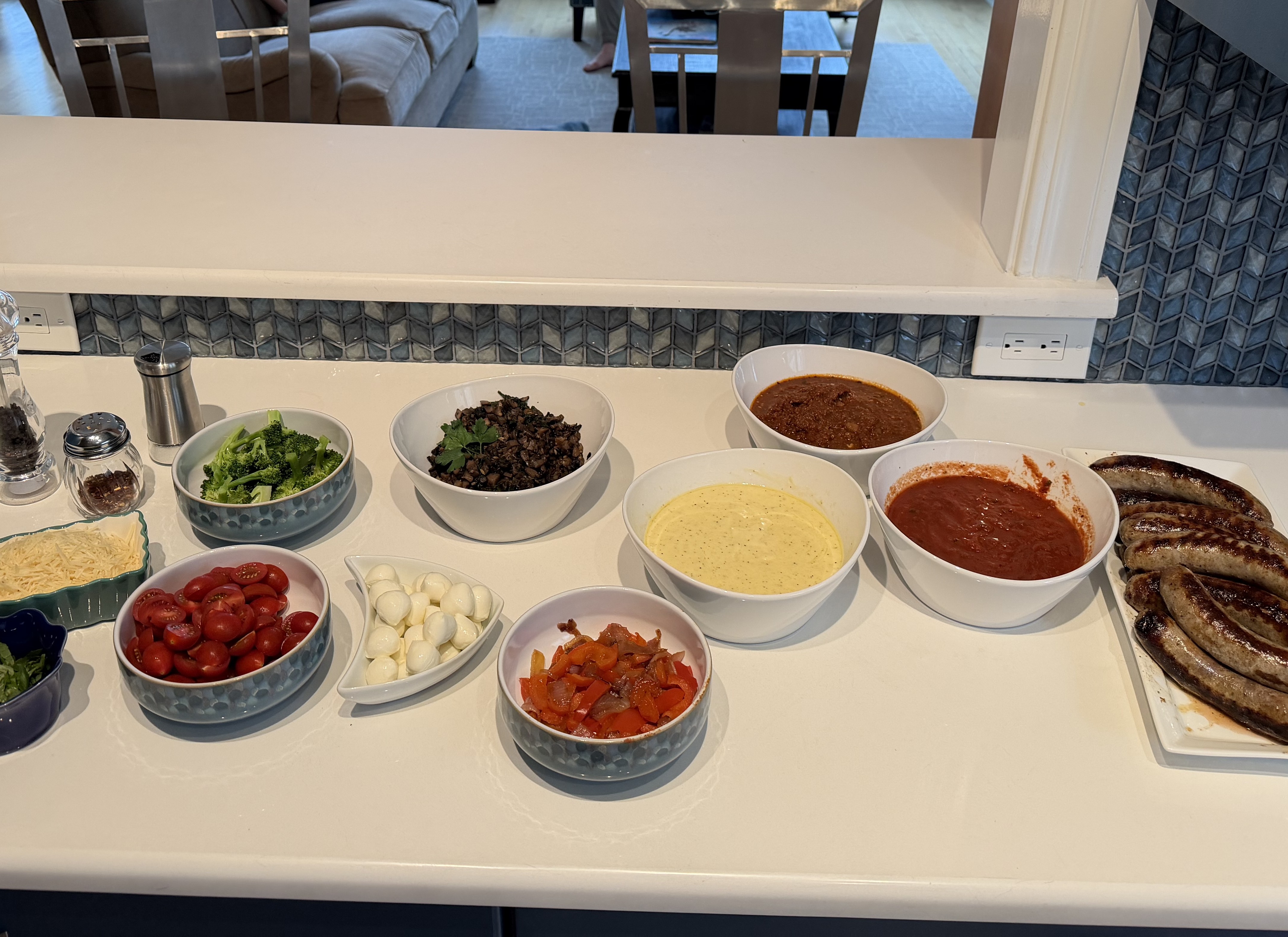 Ingredients for Build-Your-Own Pasta Dish