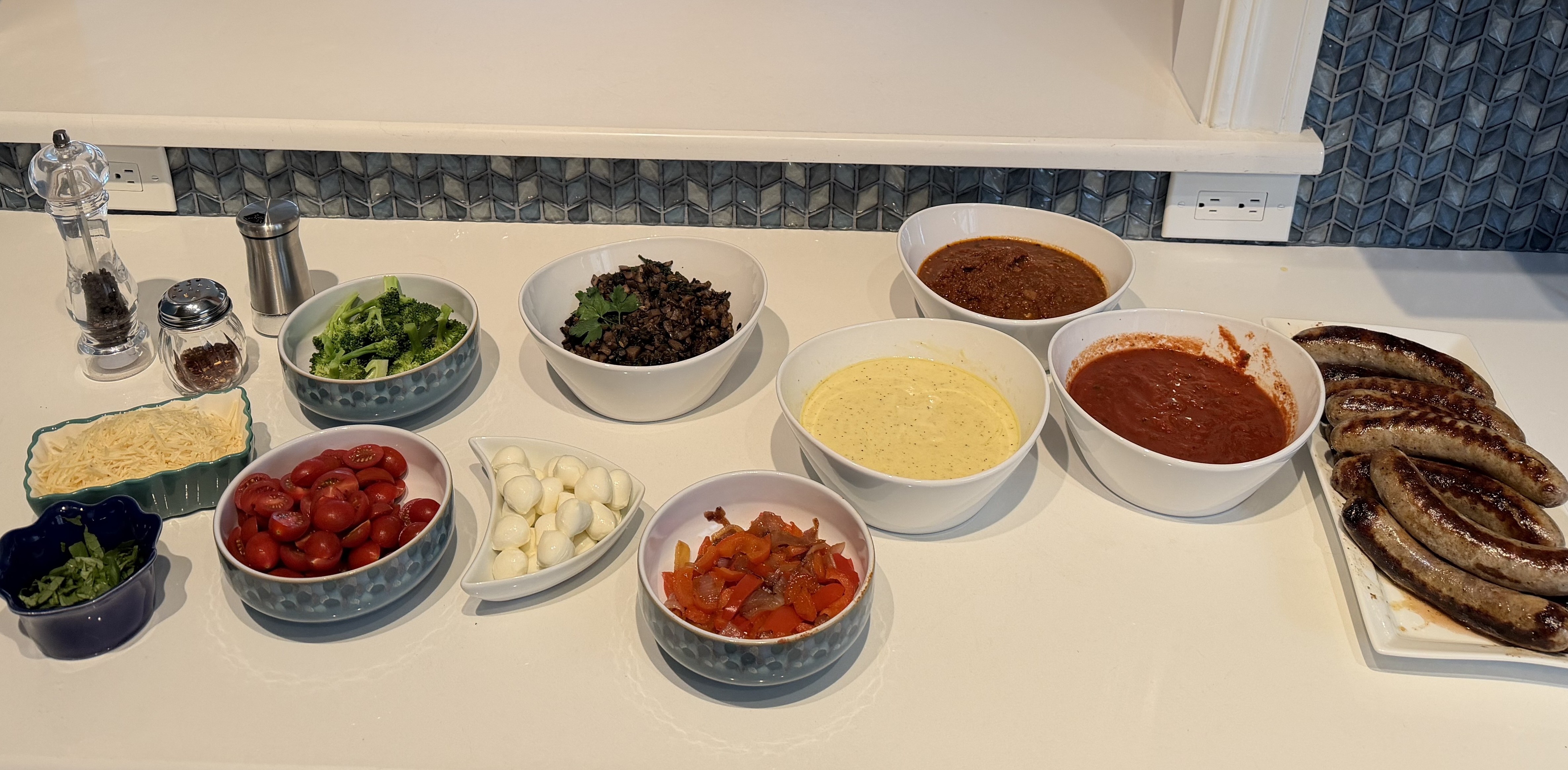 Build-Your-Own Pasta Dish Buffet